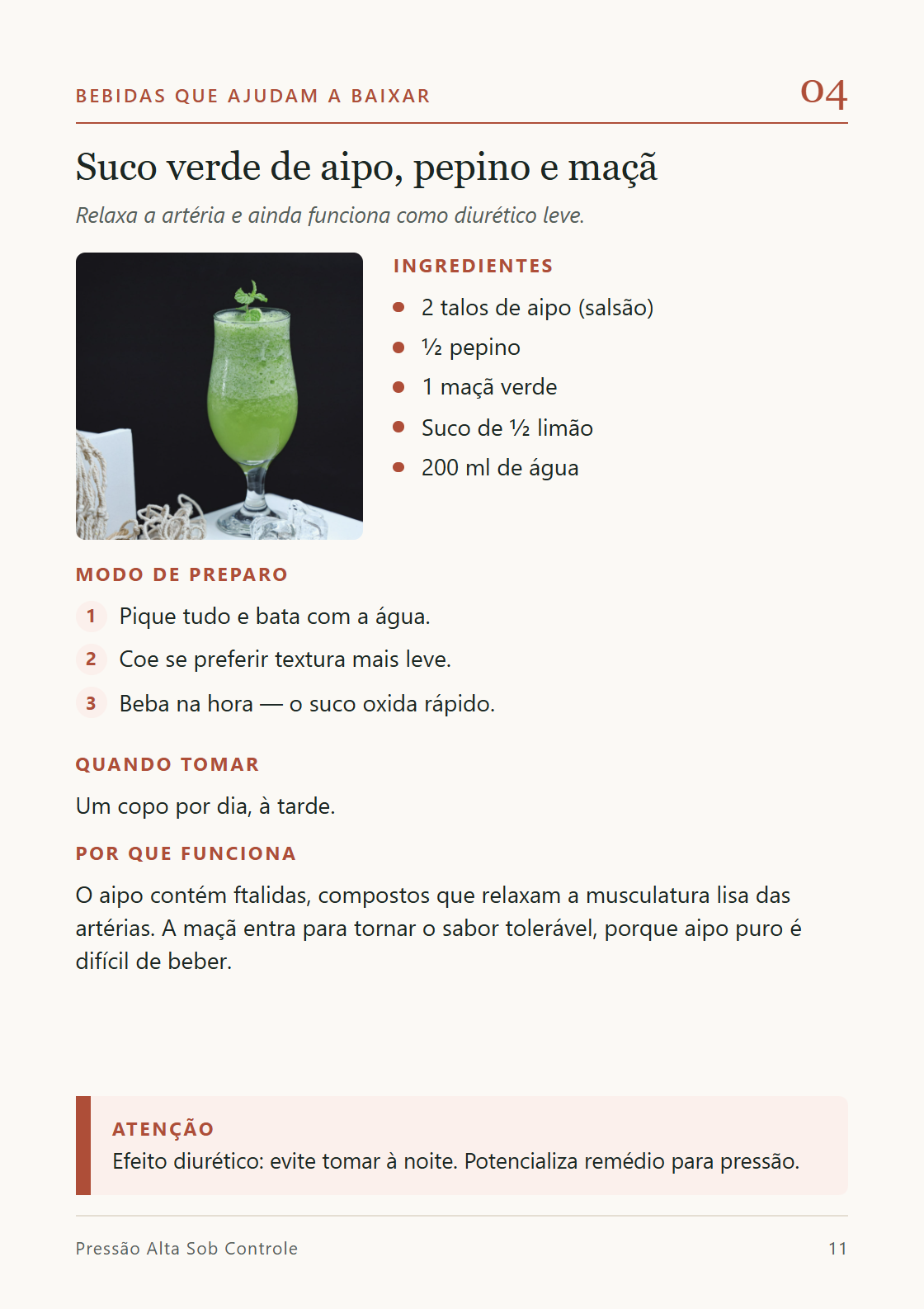 Página de receita